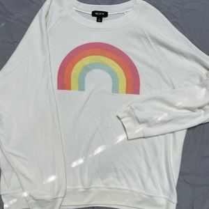WildFox Rainbow Pullover